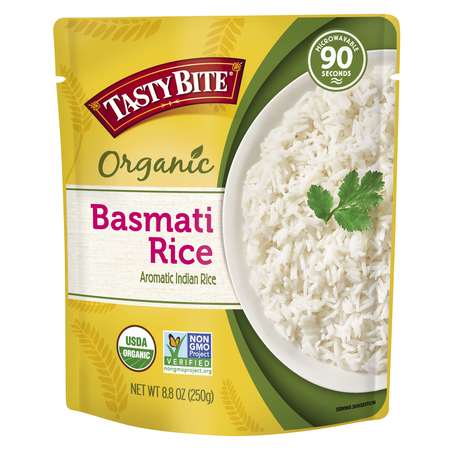 TASTY BITE Organic Basmati Rice 8.8 oz., PK12 31213